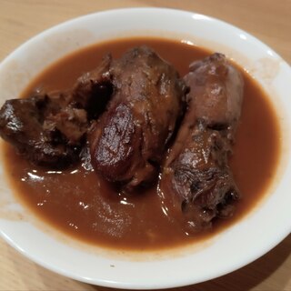 鹿肉の赤ワイン煮込み